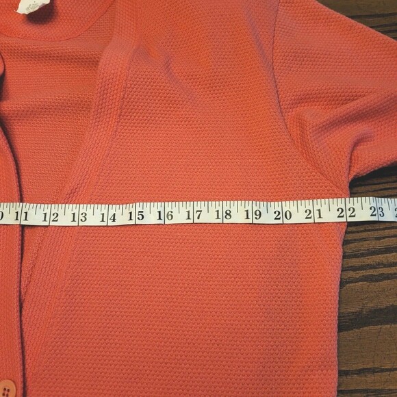 Koret Francisca Petite Cardigan Button Medium Textured Barbie Pink - Picture 8 of 10